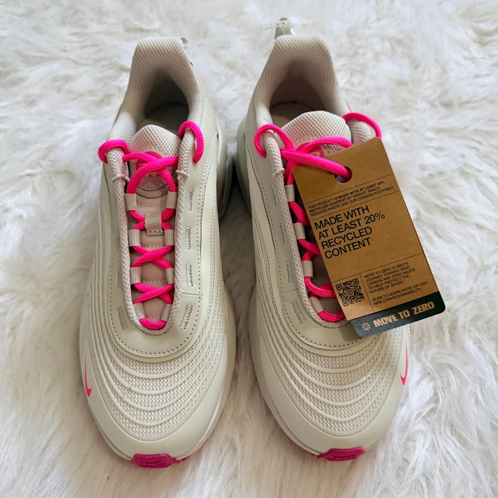 Nike Air Max Fire Size 7Y NEW IF2622-001 Phantom Pink/Light Bone